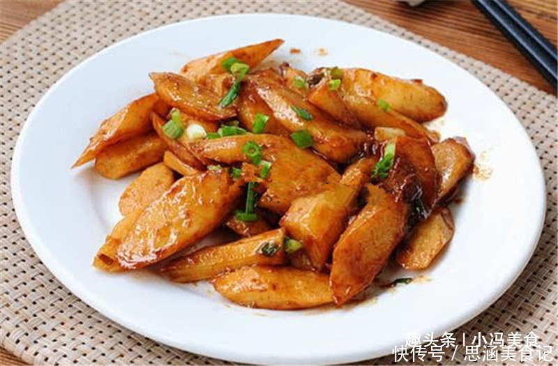 山药|砂锅山药第一次做,脆爽香辣,简单美味,多吃身体好