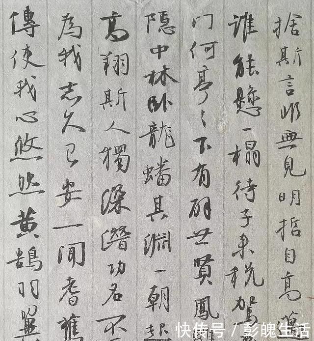 书法家协会!他的行书让评委眼前一亮,取法王铎,却亦有兰亭韵致,行笔温润