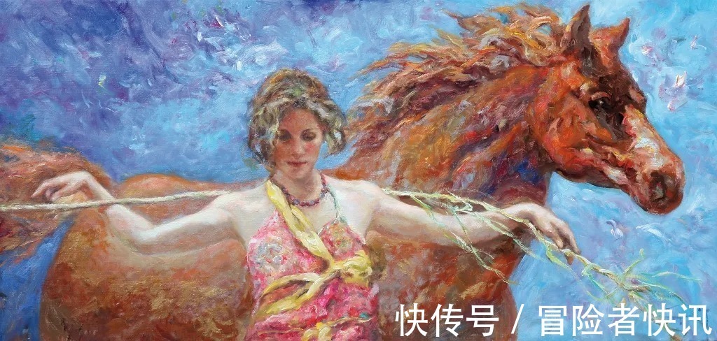 罗约@独特的艺术天赋,对色彩和纹理的戏剧性使用!