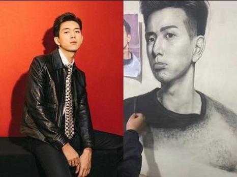 李荣浩|学渣美术生给明星偶像画像,画风清奇不忍直视,网友:黑粉实锤