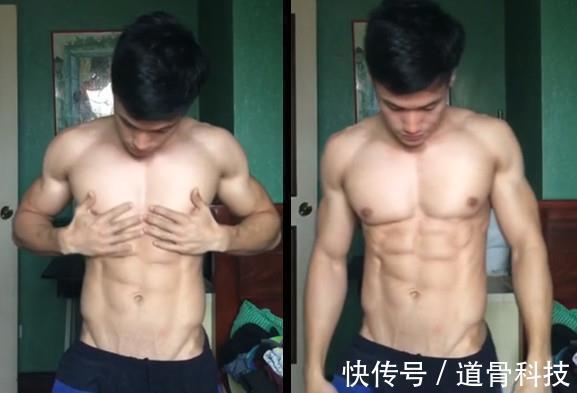 修炼|小哥痴迷一拳超人,按照超人方法修炼腹肌,3年后成了这样