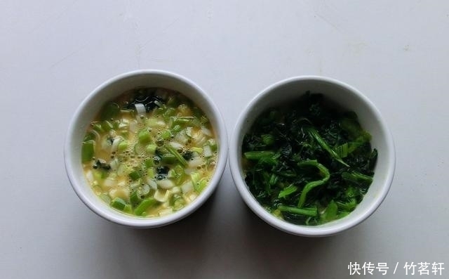 早春三月,这菜季节性强,一搅一蒸做早餐,鲜嫩可口,孩子吃上瘾