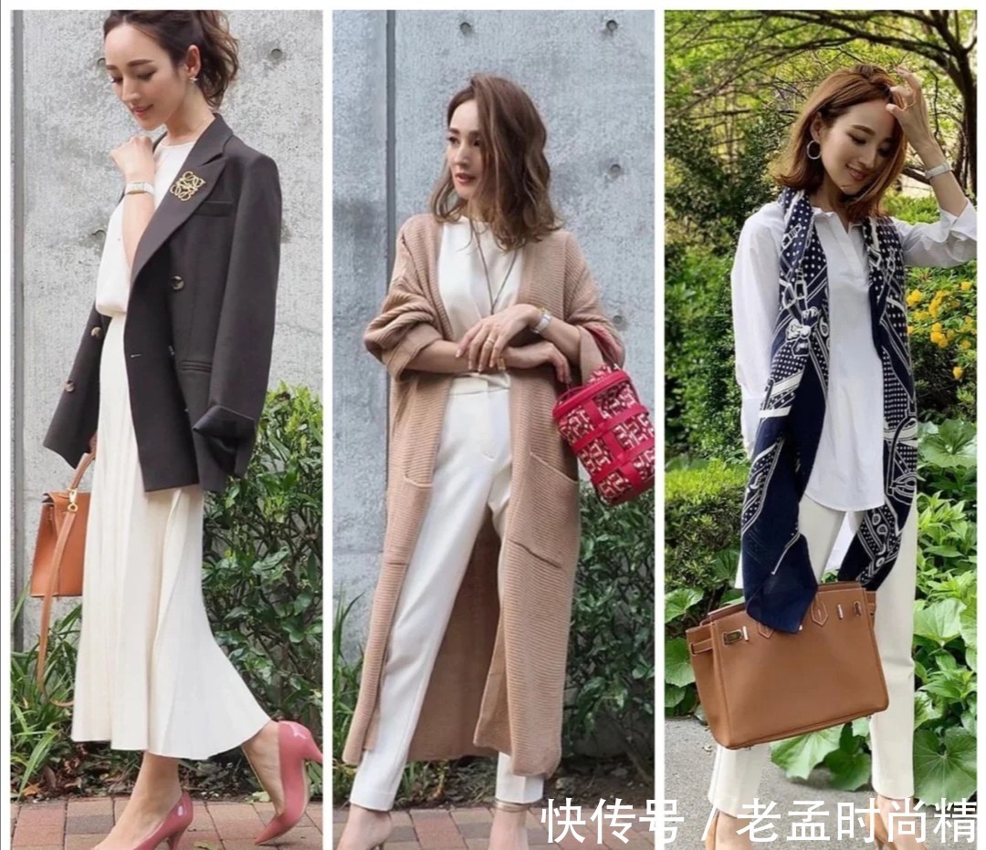 下摆|低于1米6,看圈粉无数的博主穿搭,美得优雅高级