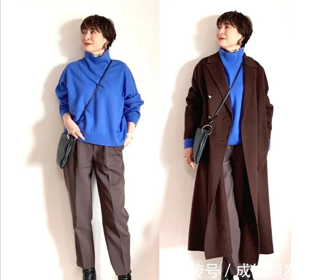 针织衫|六十岁的女人也可以如此优雅!真实自然又好看,时髦大气又显年轻