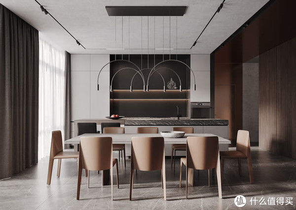 隔断|为什么越来越多的年轻人,喜欢简约风,这套125㎡的家给出了答案