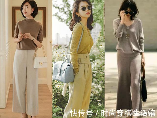 针织衫|针织衫怎么穿出高级感?我总结了这4种搭配方案,减龄又气质