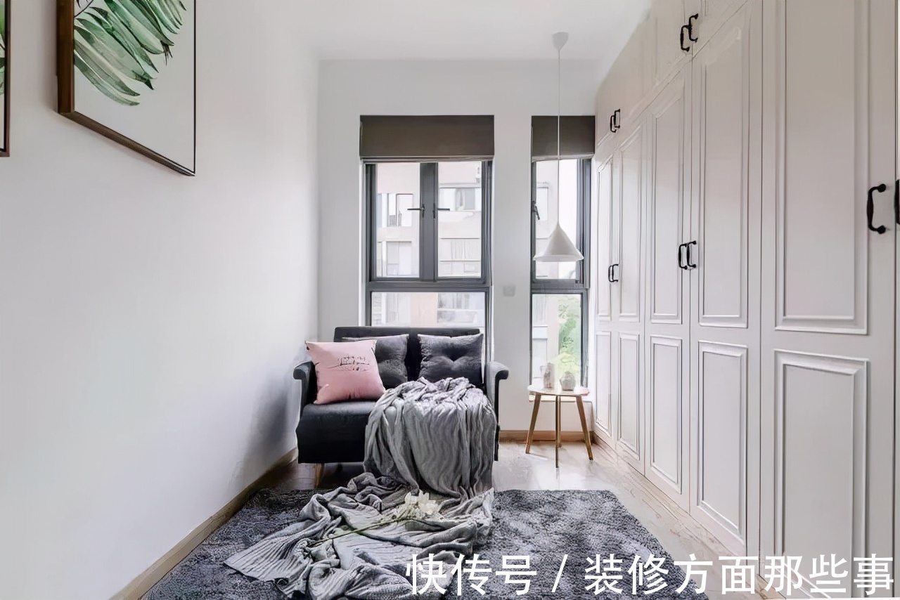 书房|90㎡北欧原木风三室,带你感受下北欧风全屋定制的精彩