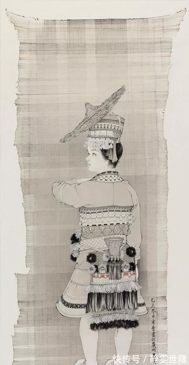 美人图$这美女画美人图,一画就是三年多,美上天