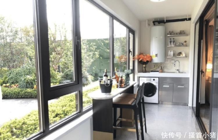 阳台|参观105㎡三室两厅，看到阳台的那一刻，决定以后新房也要这么装