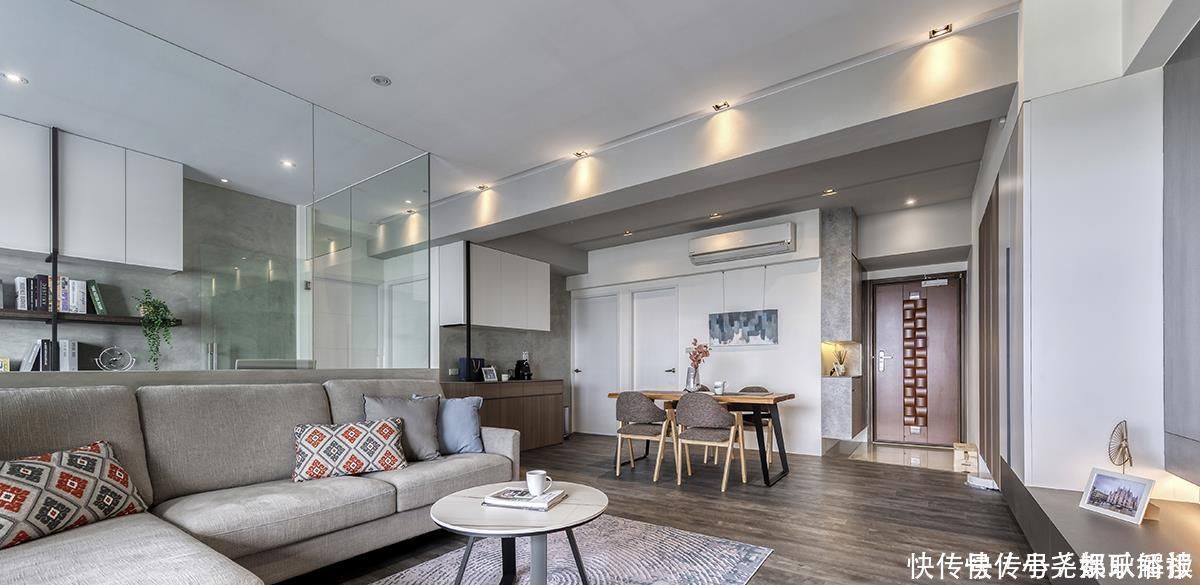 品味四讲|一个人的80㎡小家,极简又高级,一进门就被迷住