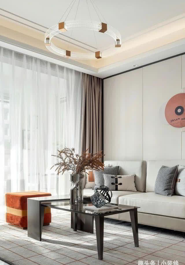 色调|一家三口人的102㎡新家,全屋简约轻奢风,越住越幸福,让人羡慕