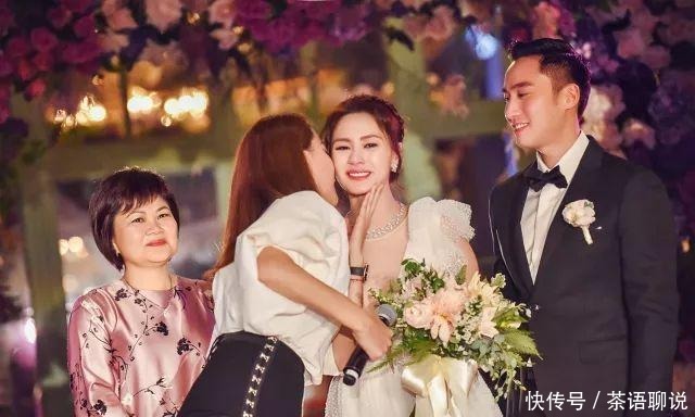 美图|阿娇婚礼高清美图来袭, 哭得眼红红的新娘子还是很美啊