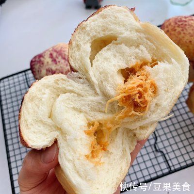 和面|100个吐司练习No.38紫薯脆皮雪顶吐司