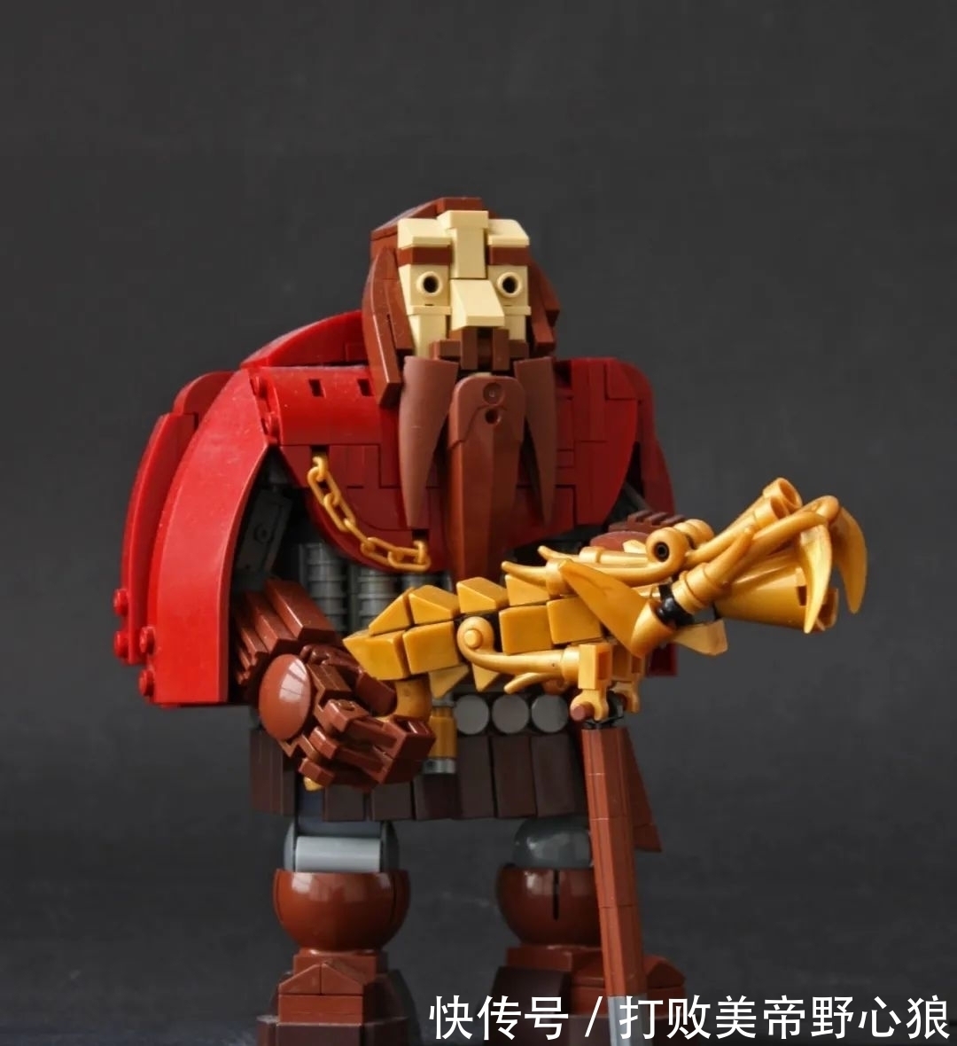 MOC|乐高MOC拼搭元素使用分析之:空心半球及六边面板元素