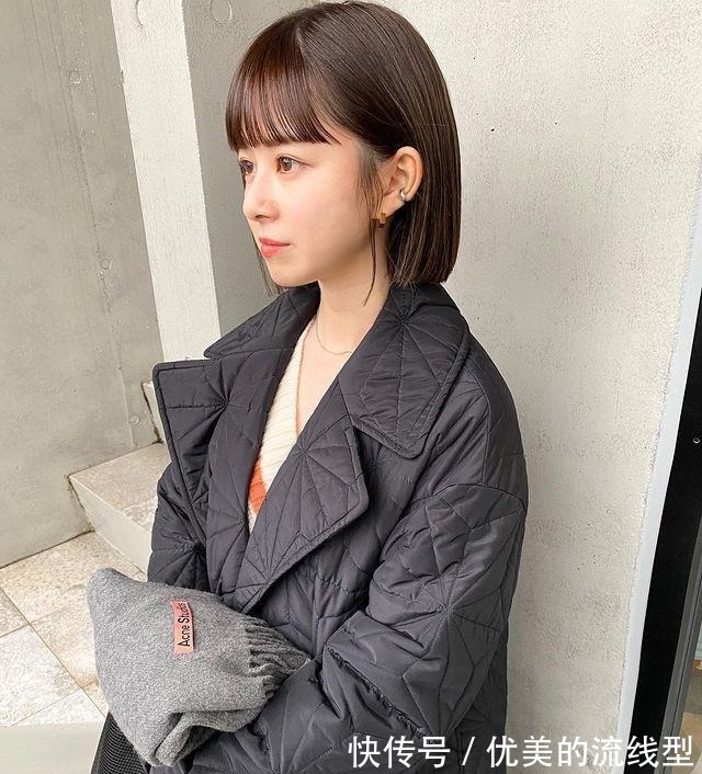 日系|日系女生纷纷换上减龄微成熟的眉下刘海!