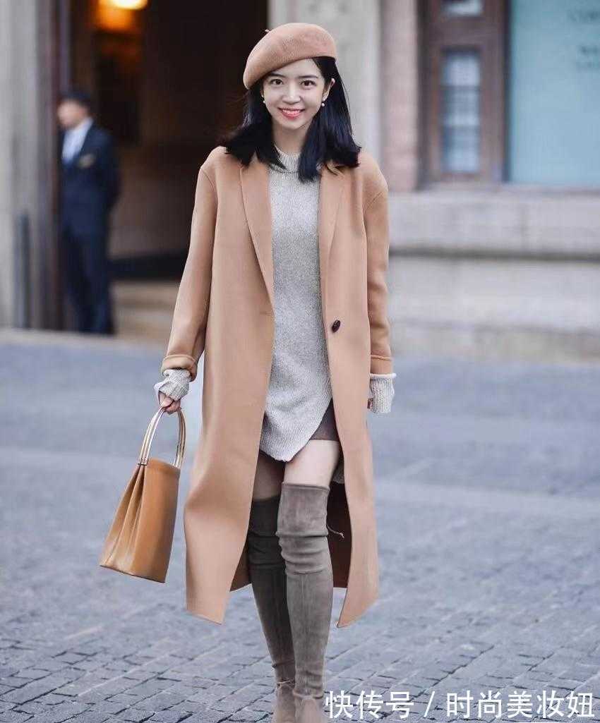 减龄感|冬天还是穿“大衣”时髦,学三木博主这样穿,不仅高级还保暖