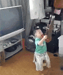 |搞笑GIF段子：你可比照片上好看多了