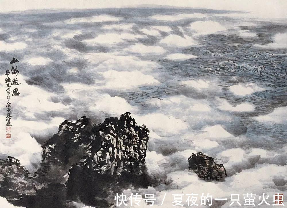 浙江潮|胸有万水千山,自然云生水起——孔仲起山水画欣赏