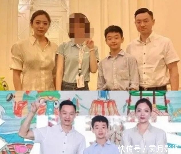 冠军杨威曝和儿子合照,杨阳洋11岁身高直