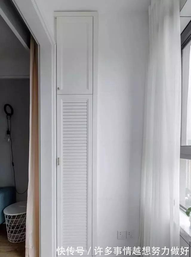 浅灰色|89平简约三室，老公坚持一进门设隔断，多出一个独立玄关