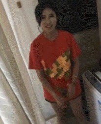 |搞笑GIF:看到妹子这个场景,真是感觉活得还不如一面墙啊