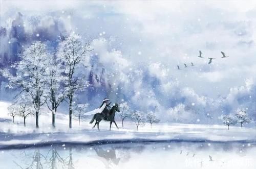 宋人&宋人写雪的一首小诗,少有人知,寥寥20字,却写尽了离别的销魂