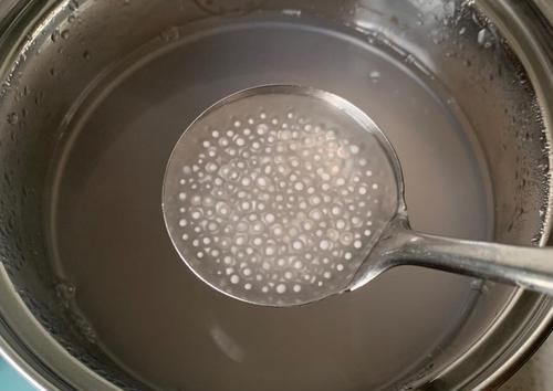 西米怎么煮？学会这一招，西米晶莹剔透没有白芯，口感Q弹爽滑