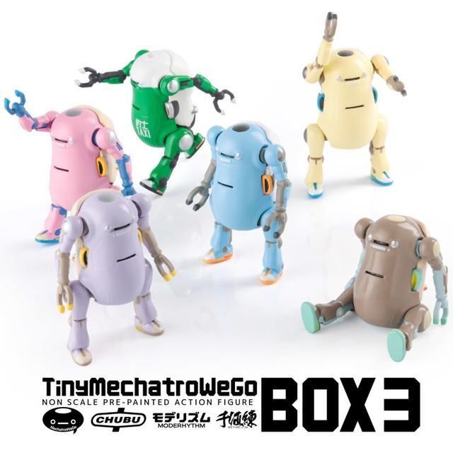 资讯|模玩资讯：千值练《机动机器人WeGo》微型 MechatroWego BOX3盒玩