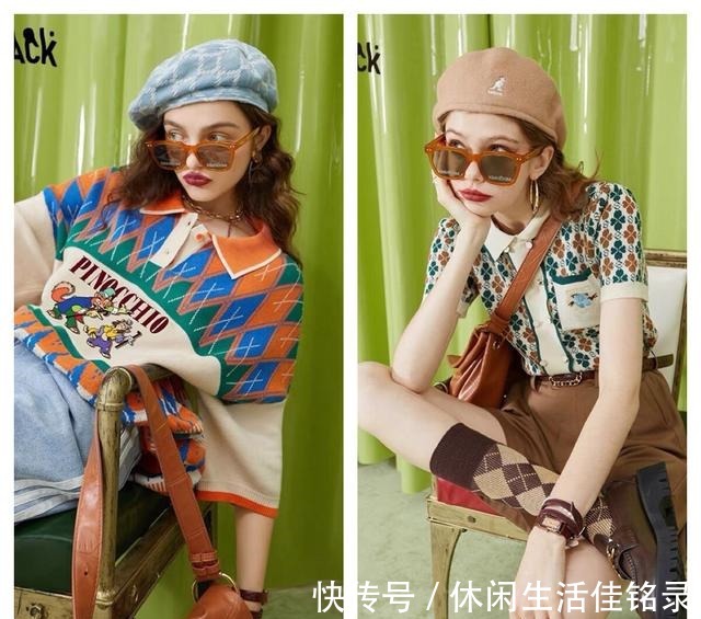 撞色 早秋夏末不知道如何搭配针织衫才是正确打开方式,轻松打造气质!