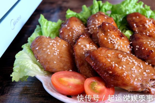 蜜汁烤翅|鸡翅怎么烤最健康?试试这个方法,脱脂减盐香嫩美味,太好吃了