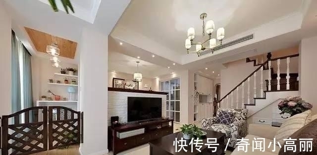 实用|晒晒我家158平复式新房,独爱这半堵小墙设计,很实用!