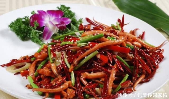 美食精选:香辣鱿鱼须,鱼香茄子,糖醋豆腐,猪油渣烧白菜的做法