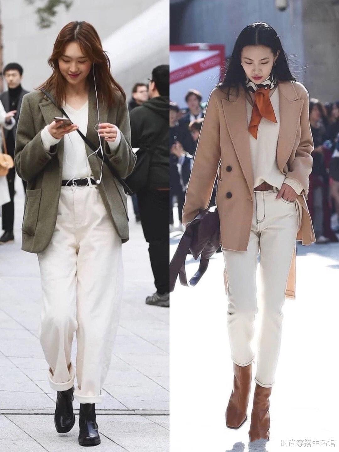 针织衫|韩国女生太会穿了,看看她们的秋季穿搭,简约大方又时髦