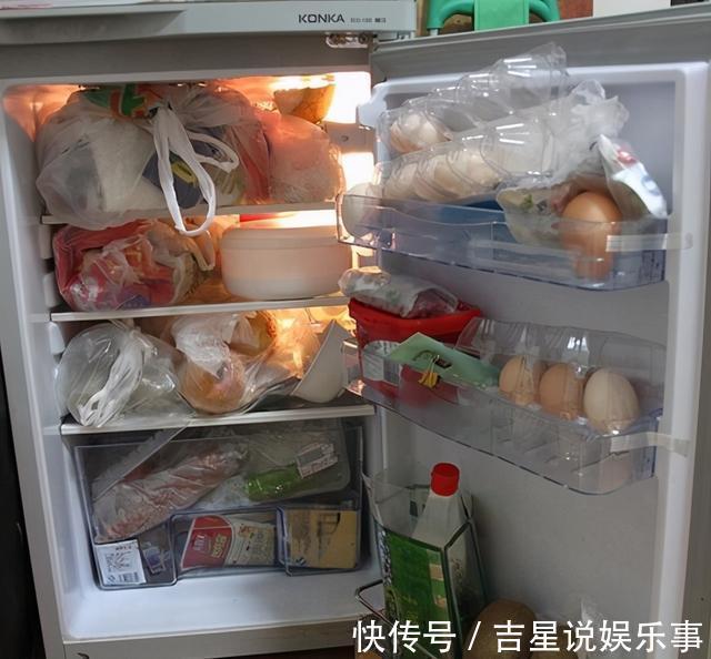 厨房|北京出差发现一户人家的厨房,冰箱物品摆放整齐有序,太有创意了