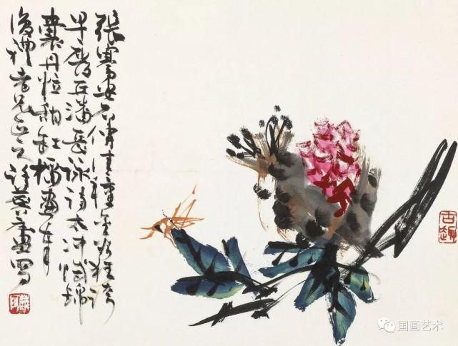 齐白石!笑口常开,多子多福——现当代名家笔下的石榴