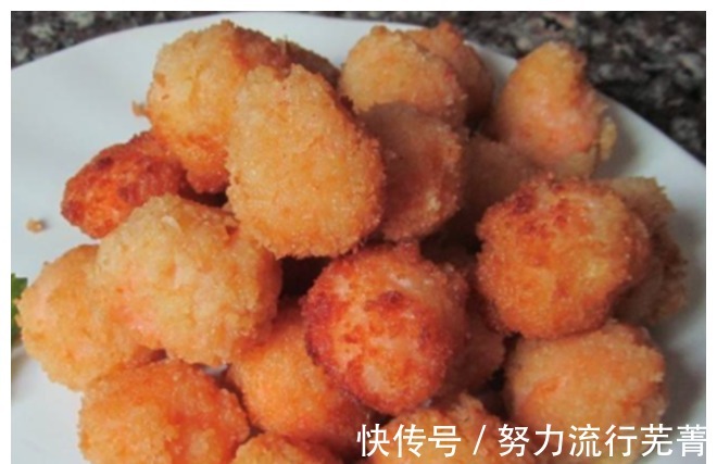章鱼小丸子|家中自制“虾球”，素食荤做，个个外脆里嫩，“小白”也不怕失败！