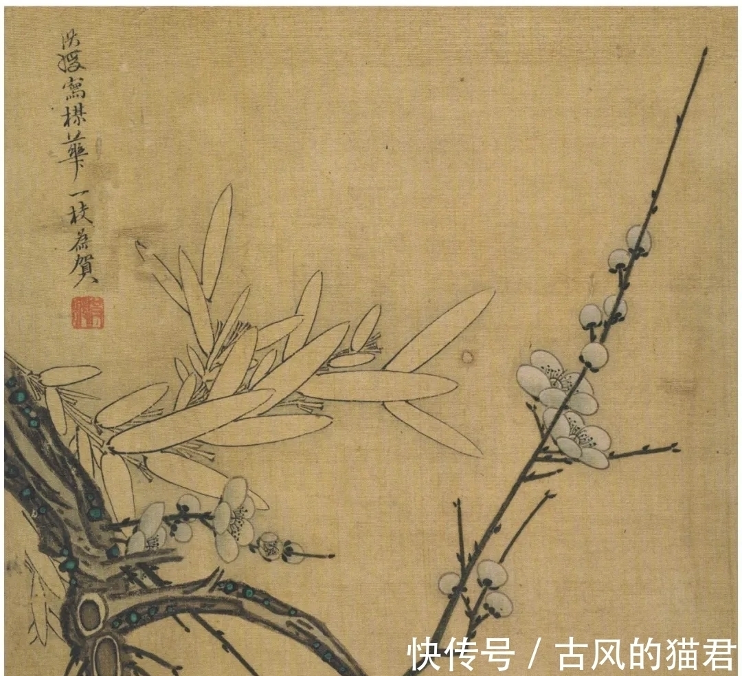 陈洪绶&陈洪绶的山水画、花鸟画也是当家绝活,与人物画比较,毫无逊色!