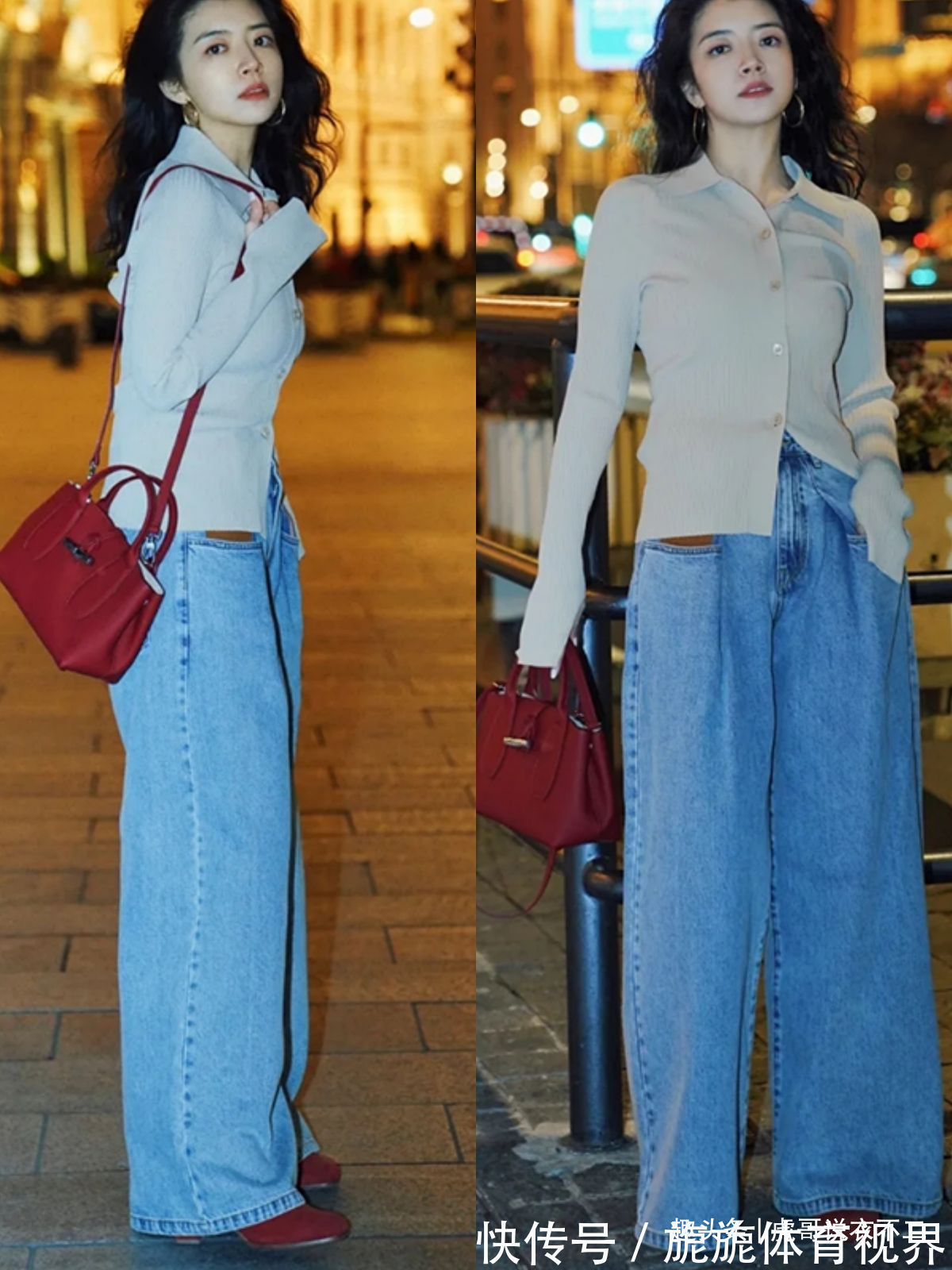 针织衫 三木才是春装搭配高手,优雅减龄又高级,她的每件单品都想拥有