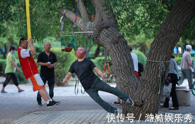 低头族|沈阳1棵大树上“吊满”许多大爷,知情人说这有名堂,看是啥