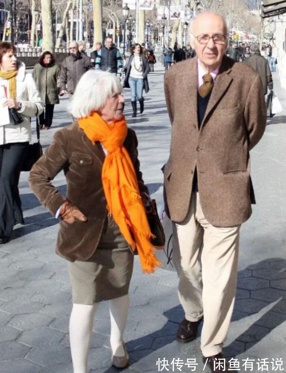技巧|国外街头的老夫妻真有格调,“情侣穿搭”高级时髦,值得国人借鉴