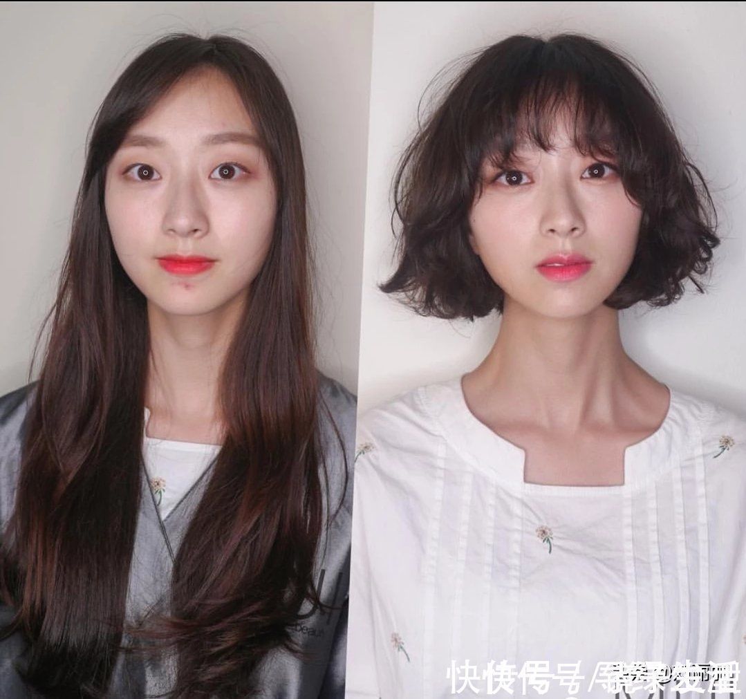 刘海 女发别乱剪,先看看这14位模特,发型一换就像变个人