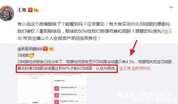发酵|辛巴燕窝事件后，羽绒服事件再次发酵