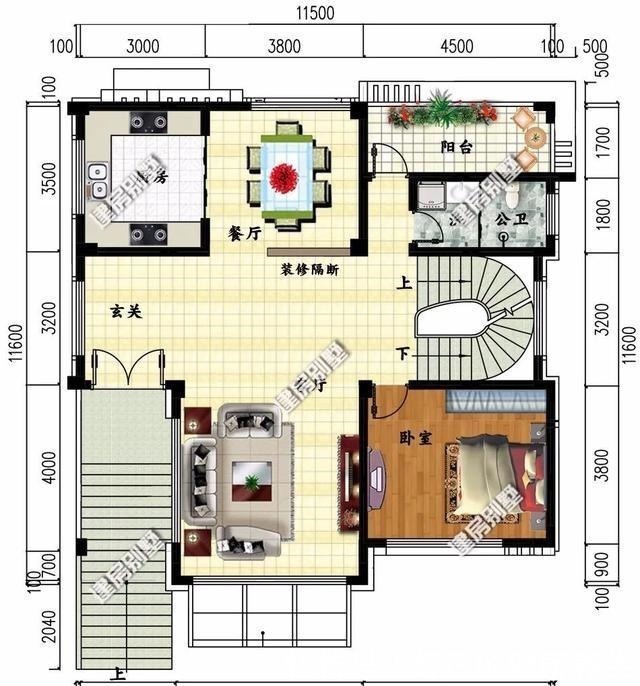 露台|现代式风格设计的农村别墅,外观时尚洋气,年轻人无不喜欢!