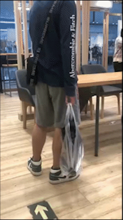 |搞笑GIF:妹子,下回要跳,选个好点的椅子。