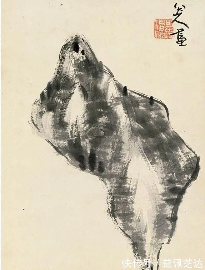 笔墨|这组册页比较全面的展现了八大山人的笔墨情怀,有山水、花鸟…