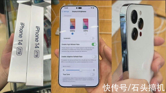 真机|苹果iPhone 14真机曝光？感叹号屏幕+2T存储，相机造型小变化