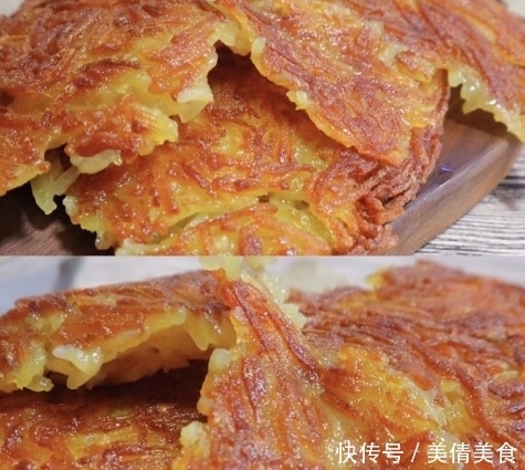 土豆不要炒着吃了,教你一做法,金黄酥脆,全家人都爱吃