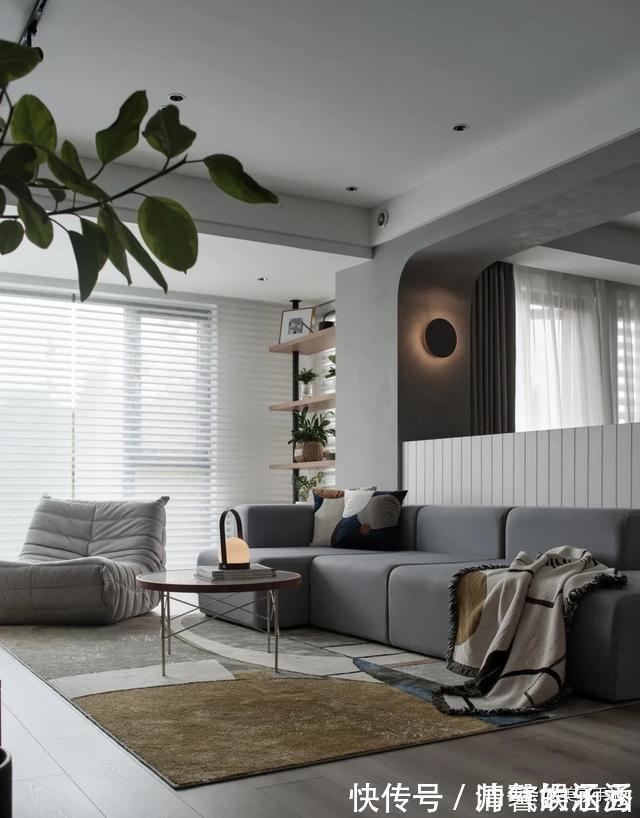 绿植|看了他家125㎡房才知道什么叫高雅,全屋没有一丝俗气,太美了