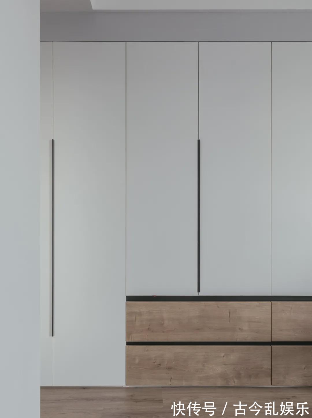 齐家云云|实用132平现代简约木色调三室，趣味，简约，原木