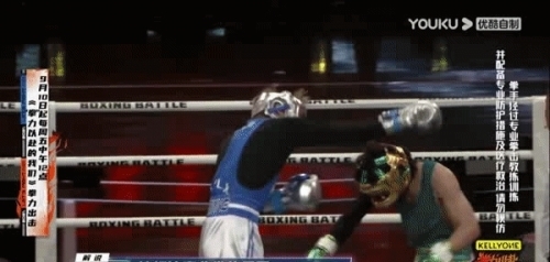 陈小纭《拳力以赴》投票神助攻,真实girl看比赛被吓成表情包